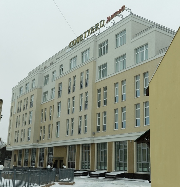 Как выглядит изнутри новый отель Courtyard by Marriott в Нижнем Новгороде 2