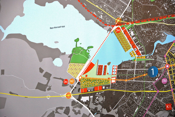 План застройки ЭКСПО02020 Екатеринбург