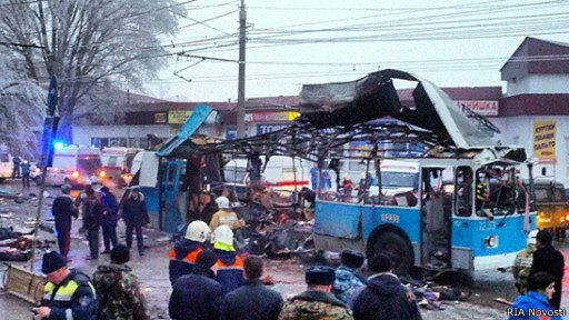 Теракты в Волгограде, взрыв в троллейбусе