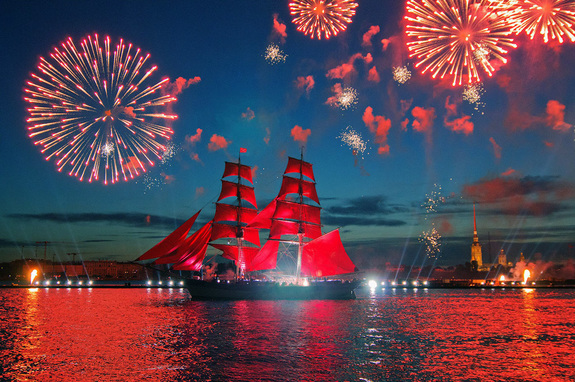 Праздник выпускников «Алые паруса»