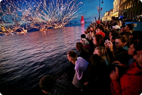 Праздник выпускников "Алые паруса"