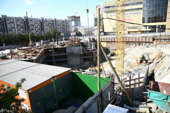 «Атомстройкомплекс» достраивает подземную часть Opera Tower 3