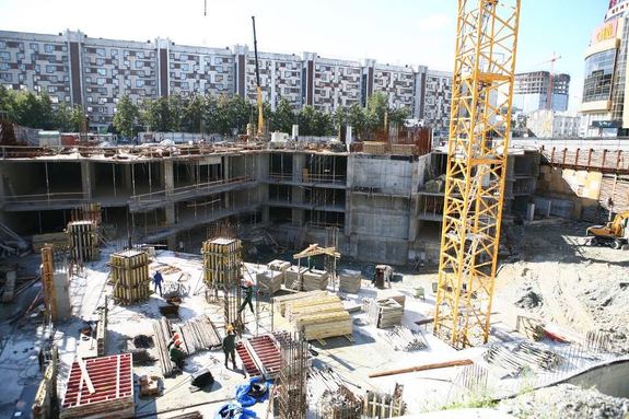 «Атомстройкомплекс» достраивает подземную часть Opera Tower 10