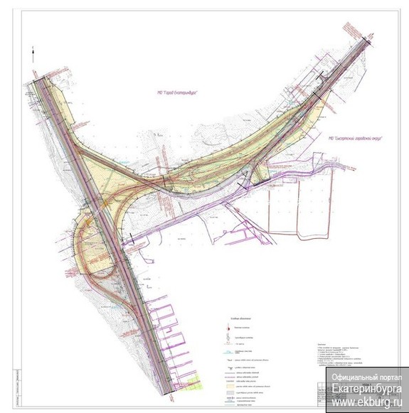 В мэрии утвердили земельный участок под развязку на третьем пусковом комплексе ЕКАД
 1