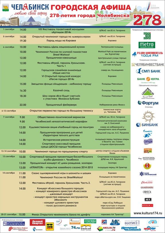 ТОП-10 мероприятий на День города в Челябинске: фестиваль книги и полет на дирижабле 2