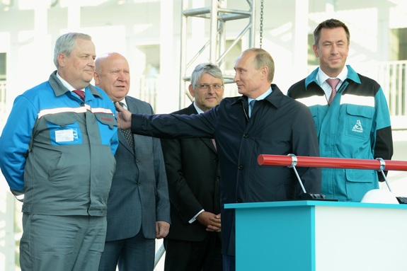 Владимир Путин принял участие в открытии нижегородского предприятия "РусВинил" 2 Владимир Путин принял участие в открытии нижегородского предприятия "РусВинил" 2