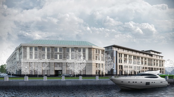 Застройка площадки на исторической набережной Екатеринбурга начнется через год / ЭСКИЗЫ 2