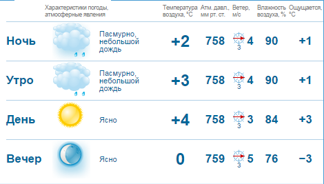 Плюсовая температура и дожди вернутся в Нижний Новгород 1