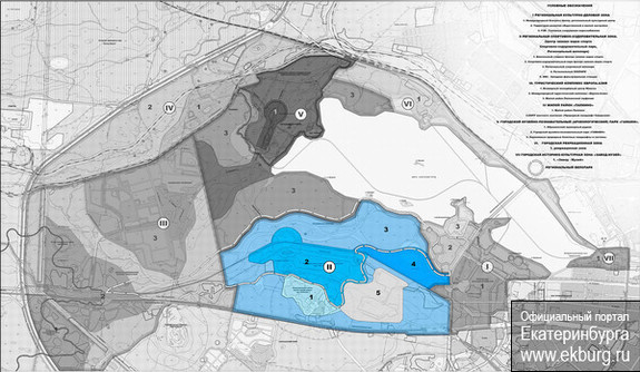 Мэрия опубликовала план застройки территории на 8 км к западу от Екатеринбурга / ПРОЕКТ 3