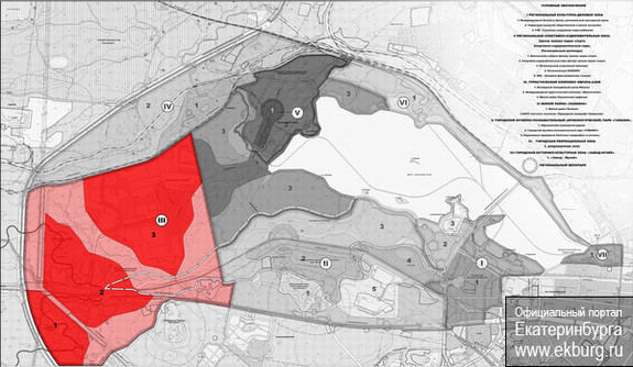 Мэрия опубликовала план застройки территории на 8 км к западу от Екатеринбурга / ПРОЕКТ 4