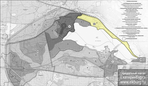 Мэрия опубликовала план застройки территории на 8 км к западу от Екатеринбурга / ПРОЕКТ 7