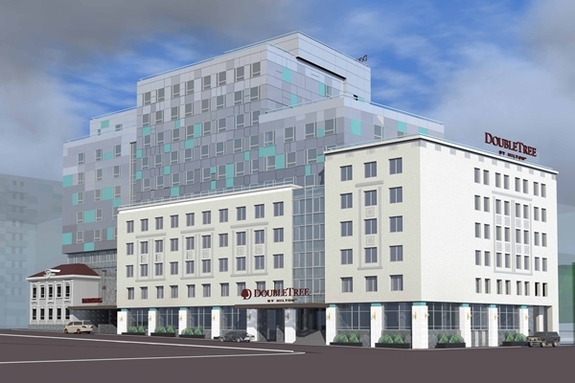 Дмитрий Володин построит отель Hilton на пересечении ул. Варварская и Блохиной 1