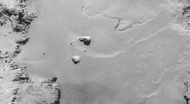Фотографии космического сердца передал робот «Фила» с кометы Чурюмова-Герасименко 1