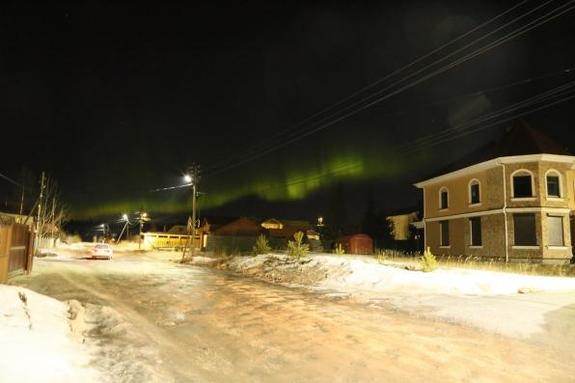 Северное сияние 17 марта 2015 в Екатеринбурге Северное сияние 17 марта 2015 в Екатеринбурге
