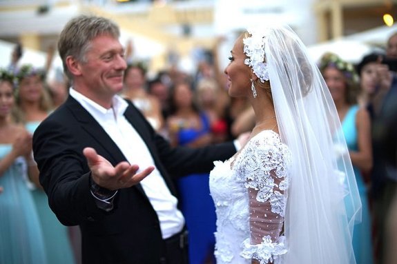 Свадьба Пескова и Навки в Сочи