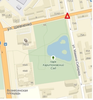 Ремонт дороги на перекрестке Шевченко-Мамина Сибиряка продлится еще неделю / КАРТА 1