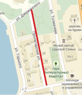 Какие центральные улицы Екатеринбурга  перекроют во время празднования Дня города  / КАРТА 5