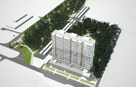 В Екатеринбурге построят новый жилой комплекс и бизнес-центр 1