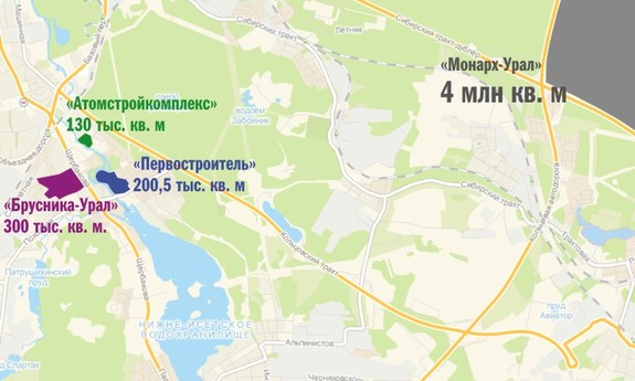 Москвичи, тюменцы и местные расстроят юго-восток Екатеринбурга  1