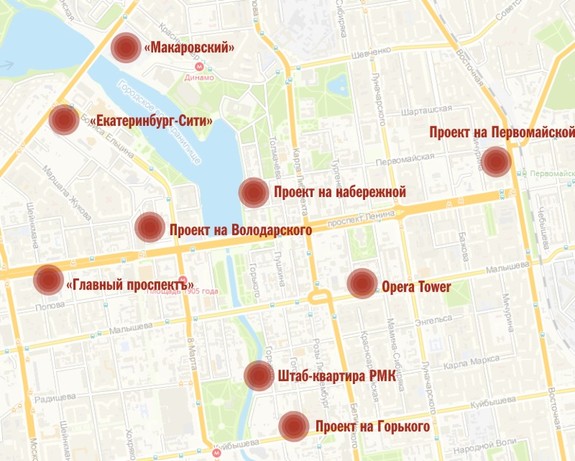 Центр города заставят небоскребами: девять строек, которые изменят Екатеринбург 1
