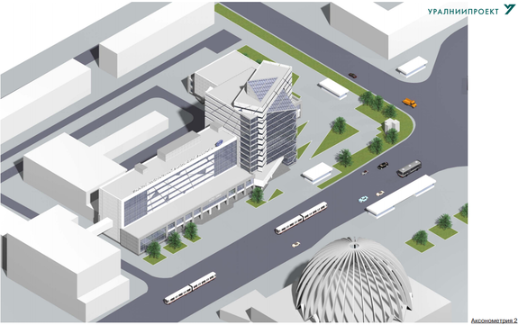 В Екатеринбурге представят проект нового корпуса УрГЭУ 1