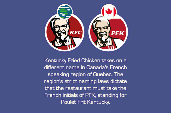 Как называются одни и те же бренды в разных странах / ИНФОГРАФИКА 2 Как называются одни и те же бренды в разных странах / ИНФОГРАФИКА 2