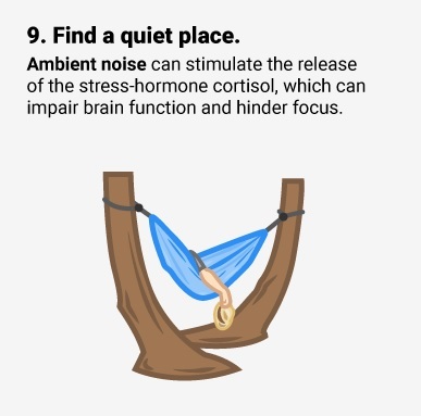 15 эффективных способов сконцентрироваться на работе / ЛАЙФХАК 9