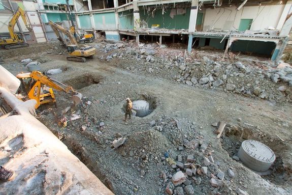 Подземелья «Гринвича»: Экскурсия по стройплощадке пятой очереди ТРЦ-гиганта / ФОТОРЕПОРТАЖ 6
