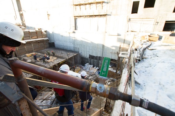Подземелья «Гринвича»: Экскурсия по стройплощадке пятой очереди ТРЦ-гиганта / ФОТОРЕПОРТАЖ 8