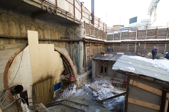 Подземелья «Гринвича»: Экскурсия по стройплощадке пятой очереди ТРЦ-гиганта / ФОТОРЕПОРТАЖ 9
