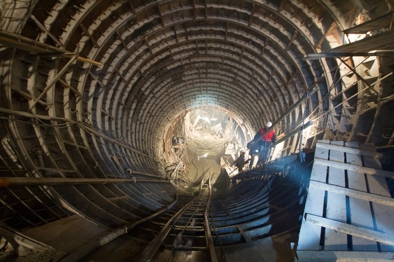 Подземелья «Гринвича»: Экскурсия по стройплощадке пятой очереди ТРЦ-гиганта / ФОТОРЕПОРТАЖ 14
