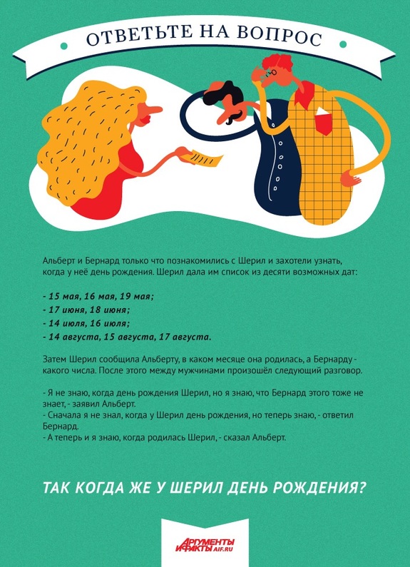 Задача про яблоки, бананы и кокосы: 5 недетских головоломок для тренировки мозга и глаз 2