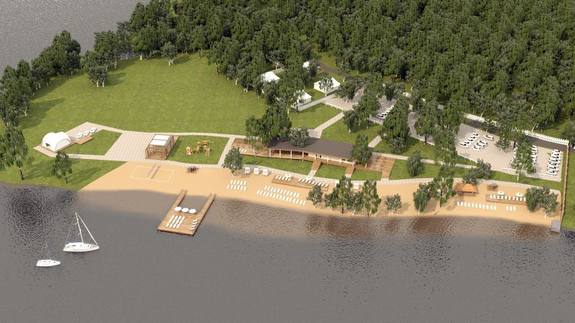 Основатель «Огня» Андрей Фролов откроет частный пляж на Балтыме 2