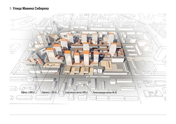Градсовет оценил проект квартала на набережной Исети и редевелопмент Уралтрасмаша от РМК 10