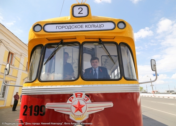 В Нижнем Новгороде снова запустят "хохломской трамвай" 2 В Нижнем Новгороде снова запустят "хохломской трамвай" 2