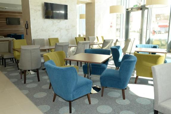 Как выглядит изнутри новая гостиница Hampton by Hilton в Нижнем Новгороде: ФОТОРЕПОРТАЖ 5 Как выглядит изнутри новая гостиница Hampton by Hilton в Нижнем Новгороде: ФОТОРЕПОРТАЖ 5