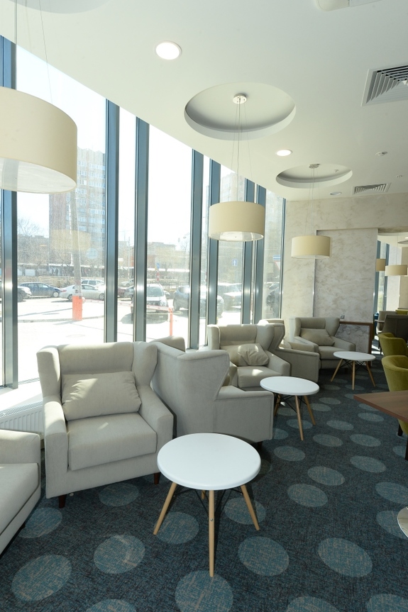 Как выглядит изнутри новая гостиница Hampton by Hilton в Нижнем Новгороде: ФОТОРЕПОРТАЖ 8 Как выглядит изнутри новая гостиница Hampton by Hilton в Нижнем Новгороде: ФОТОРЕПОРТАЖ 8