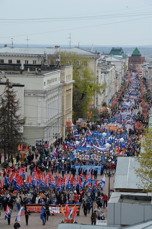 Демонстрация и монстрация: как Нижний Новгород встречал 1 мая 3 Демонстрация и монстрация: как Нижний Новгород встречал 1 мая 3