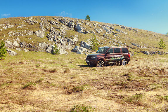 UAZ Patriot: тест-драйв с Дмитрием Елизаровым 2 UAZ Patriot: тест-драйв с Дмитрием Елизаровым 2
