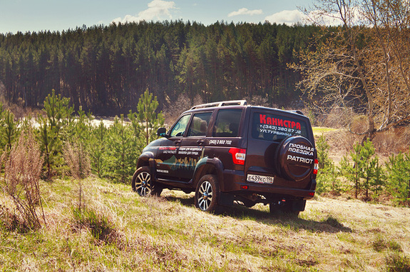 UAZ Patriot: тест-драйв с Дмитрием Елизаровым 15 UAZ Patriot: тест-драйв с Дмитрием Елизаровым 15