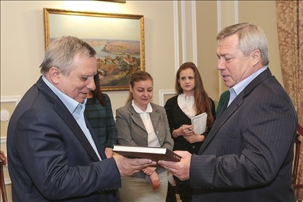 Василий Голубев обсудил вопросы сотрудничества с премьер-министром Республики Абхазия 1 Василий Голубев обсудил вопросы сотрудничества с премьер-министром Республики Абхазия 1