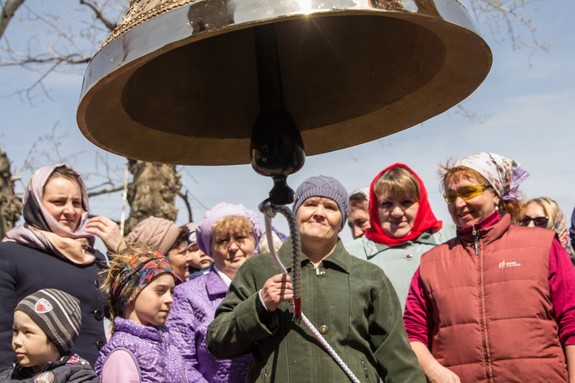 В уникальном храме в Красноярском крае установлен колокол за 200 000 руб. (ФОТО) 9 В уникальном храме в Красноярском крае установлен колокол за 200 000 руб. (ФОТО) 9