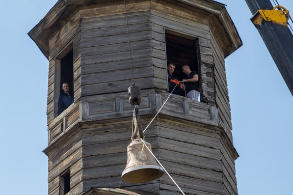 В уникальном храме в Красноярском крае установлен колокол за 200 000 руб. (ФОТО) 10 В уникальном храме в Красноярском крае установлен колокол за 200 000 руб. (ФОТО) 10