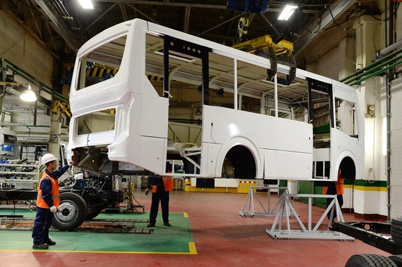 Старт производства автобусов нового поколения «Вектор NEXT». Фоторепортаж 3 Старт производства автобусов нового поколения «Вектор NEXT». Фоторепортаж 3