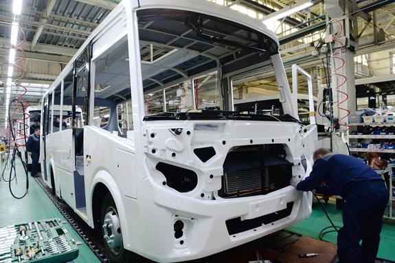 Старт производства автобусов нового поколения «Вектор NEXT». Фоторепортаж 4 Старт производства автобусов нового поколения «Вектор NEXT». Фоторепортаж 4