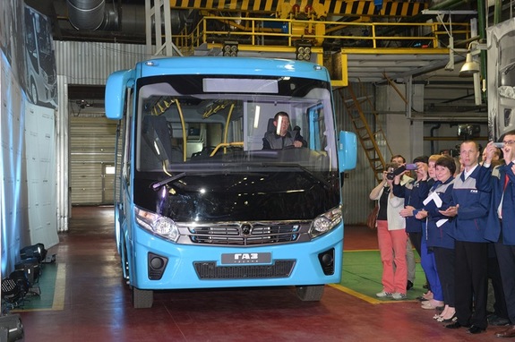 Старт производства автобусов нового поколения «Вектор NEXT». Фоторепортаж 6 Старт производства автобусов нового поколения «Вектор NEXT». Фоторепортаж 6