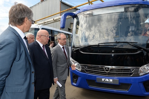 Старт производства автобусов нового поколения «Вектор NEXT». Фоторепортаж 7 Старт производства автобусов нового поколения «Вектор NEXT». Фоторепортаж 7