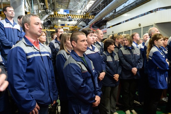 Старт производства автобусов нового поколения «Вектор NEXT». Фоторепортаж 13 Старт производства автобусов нового поколения «Вектор NEXT». Фоторепортаж 13