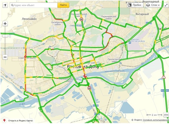 На М-4 "Дон" в районе аютинского моста образовалась пробка 1 На М-4 "Дон" в районе аютинского моста образовалась пробка 1