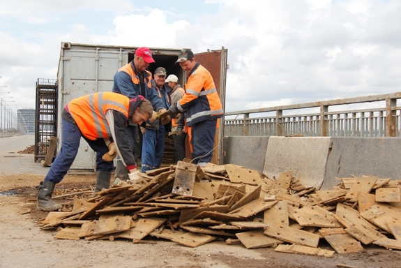 Ход капремонта Молитовского моста в Нижнем Новгороде: фоторепортаж 2 Ход капремонта Молитовского моста в Нижнем Новгороде: фоторепортаж 2